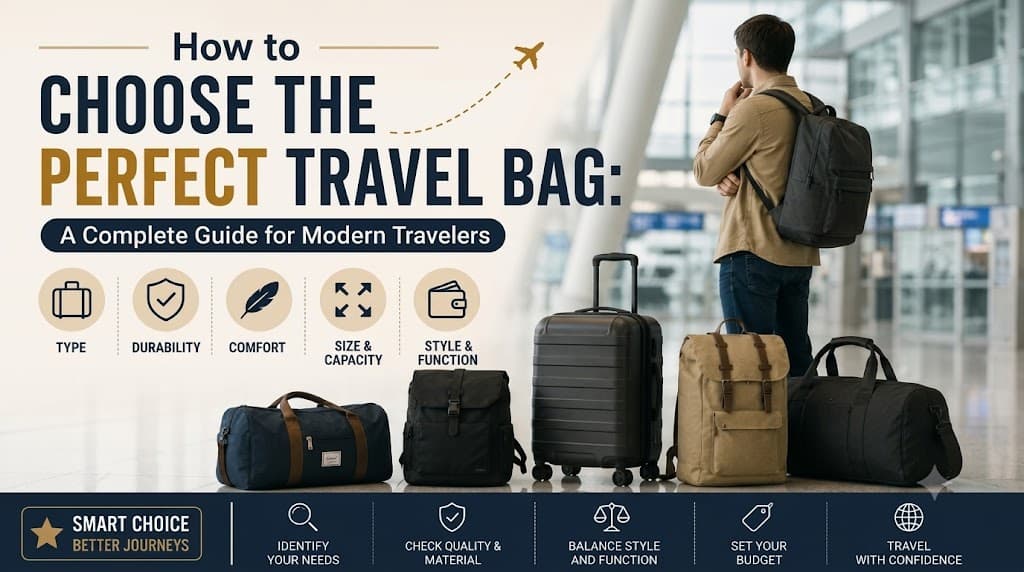 How to Choose the Perfect Travel Bag: A Complete Guide for Modern Travelers